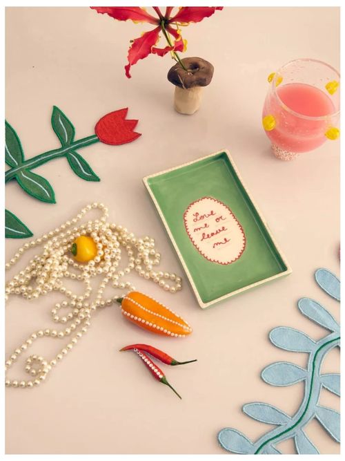 Laetitia Rouget Love Me or Leave Me Stoneware Dish