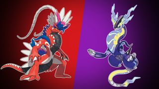 Pokémon Scarlet Violet Koraidon and Miraidon