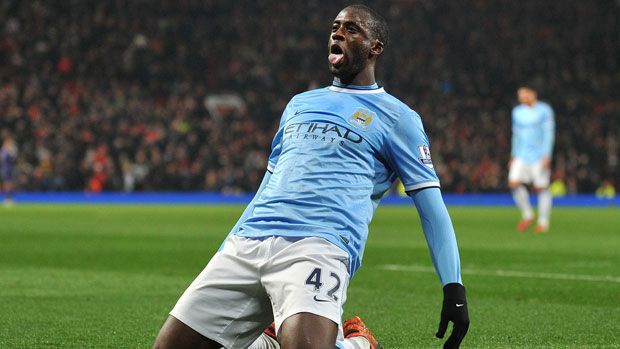 Manchester City&amp;#039;s Ivorian midfielder Yaya Touré