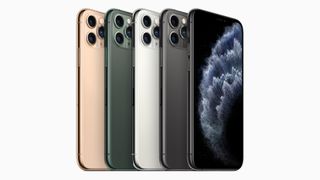 iPhone 11 Pro in a range of colours