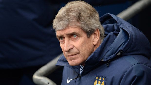 Manager of Manchester City Manuel Pellegrini 