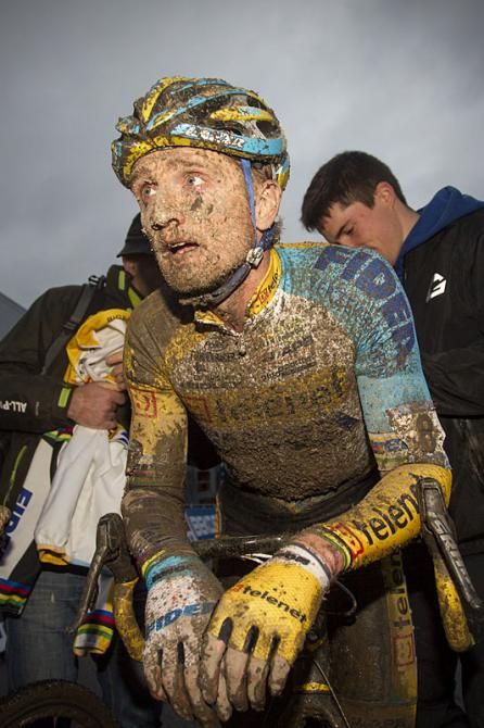 Bart Wellens after the finish