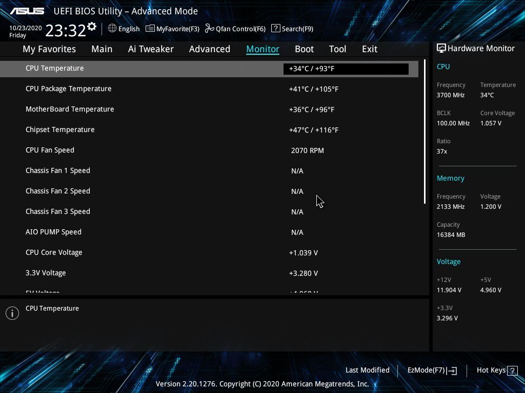 Asus Prime Z490M-Plus BIOS