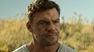 Reacher glaring at Alquist in Reacher Season 4