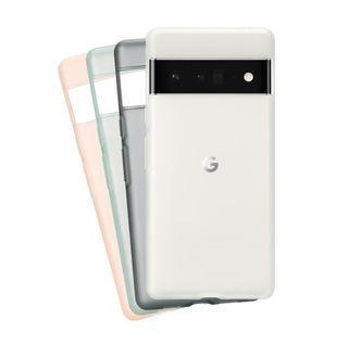 Official Google Pixel 6 Pro Case attached to a Google Pixel 6 Pro