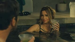 Linda Cardellini in hot tub in No Good Deed.