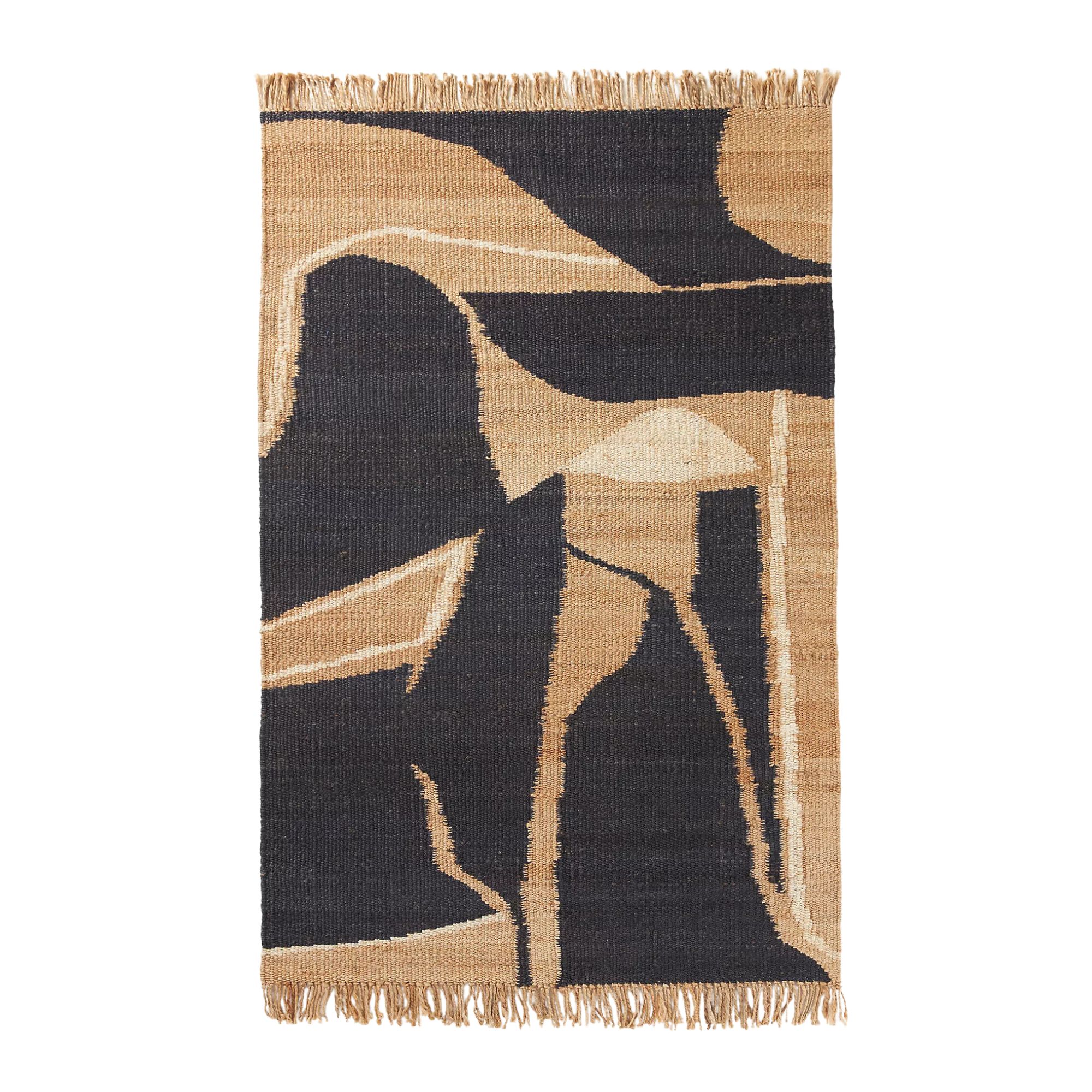 Anthropologie, Flatwoven Mirage Jute Rug