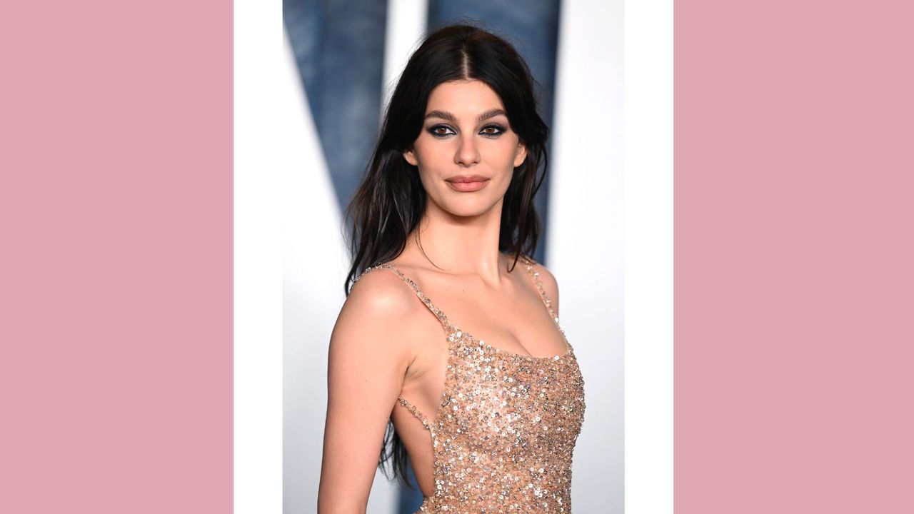 BEVERLY HILLS, CALIFORNIA - MARCH 12: Camila Morrone attends the 2023 Vanity Fair Oscar Party hosted by Radhika Jones at Wallis Annenberg Center for the Performing Arts on March 12, 2023 in Beverly Hills, California.