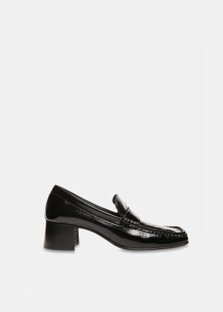 Black Skye Heeled Loafer