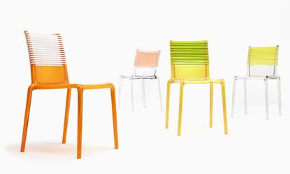 Colourful chairs