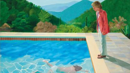 David Hockney’s ‘ingenious’ Portrait of an Artist (Pool with Two Figures), 1972 