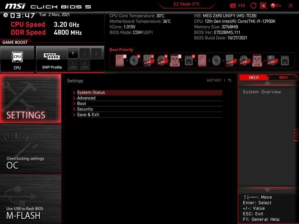 MSI MEG Z690 Unify