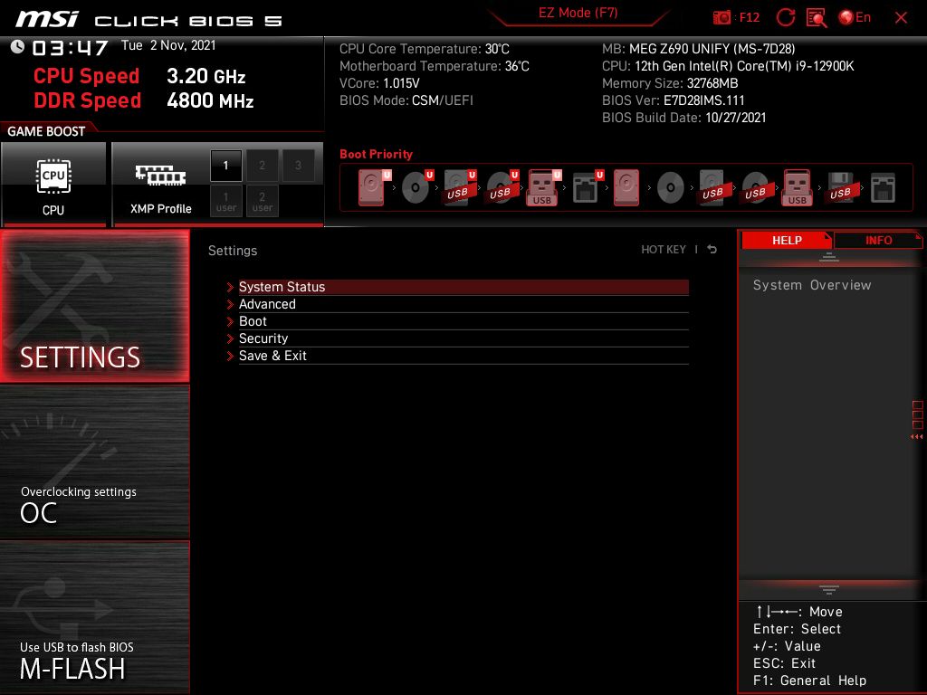 MSI MEG Z690 Unify