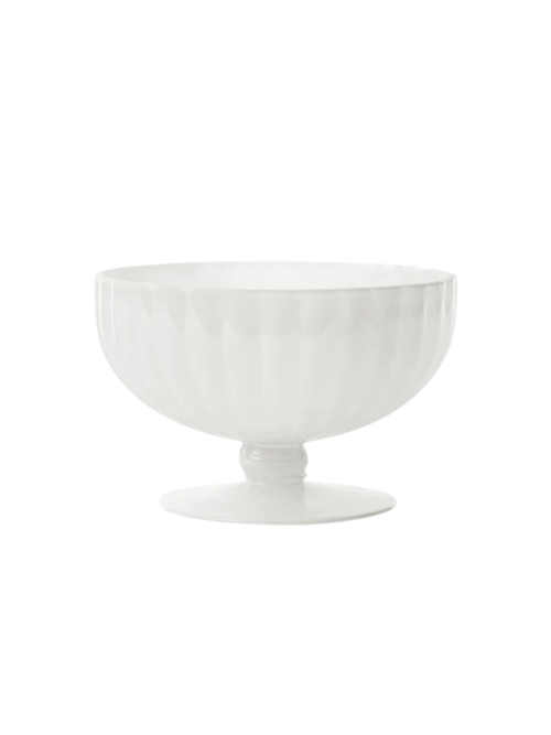 Opaque Glass Decorative Bowl