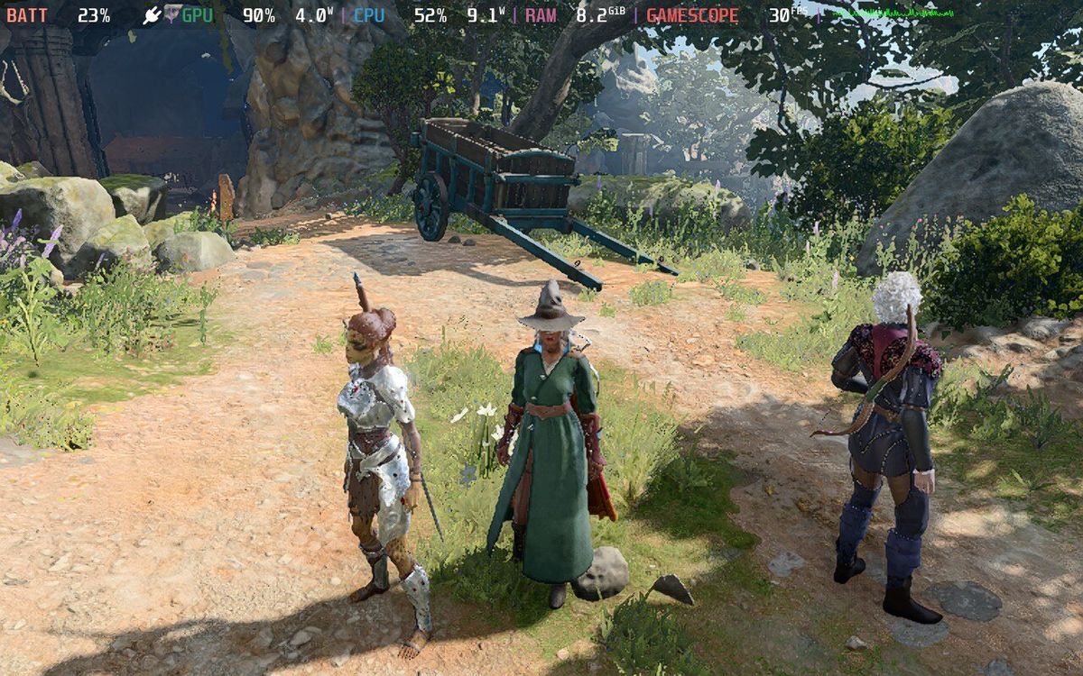 Baldur's Gate 3 image comparisons