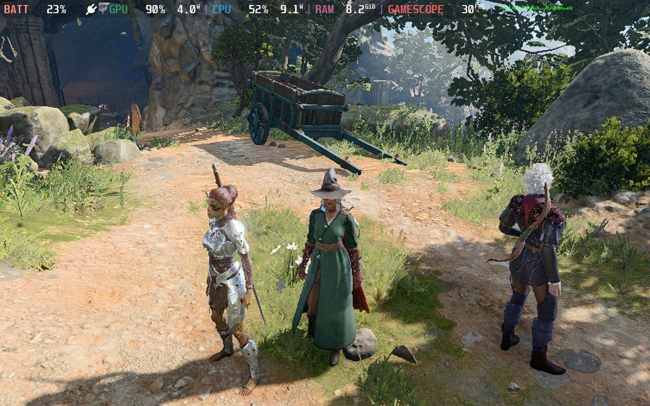 Baldur's Gate 3 image comparisons