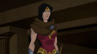 Diana standing triumphantly in Wonder Woman: Bloodlines