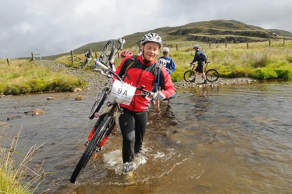 Riders during day four of the TransWales