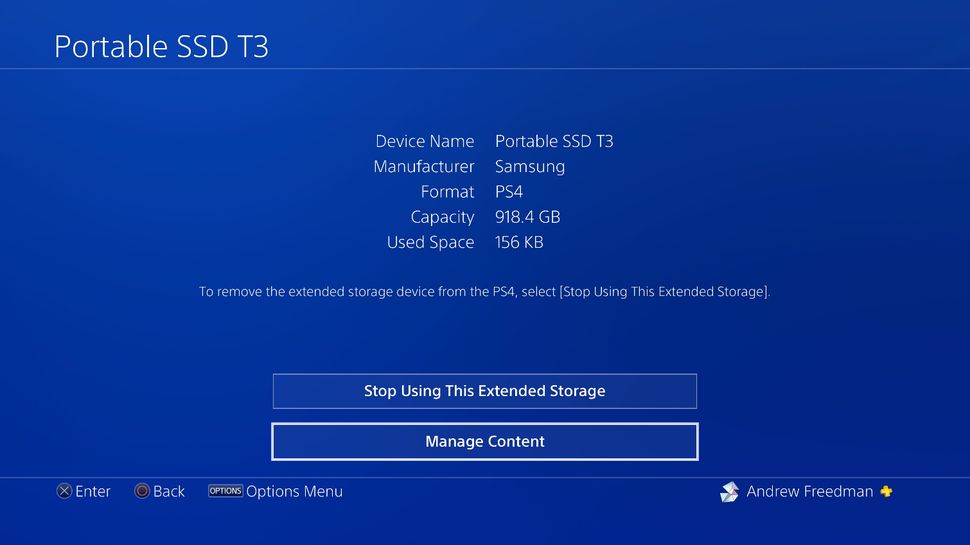 How to Set Up External Storage for PS4 and PS4 Pro Tom's Guide