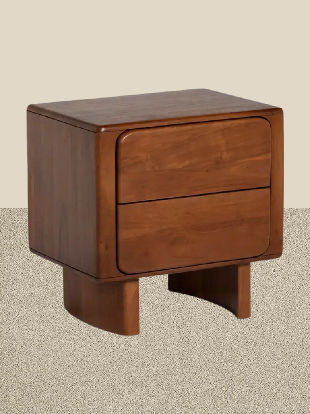 Barker and Stonehouse, Zerina Walnut Wooden Bedside Table