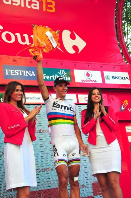 Vuelta a Espana stage 12 winner Philippe Gilbert (BMC)