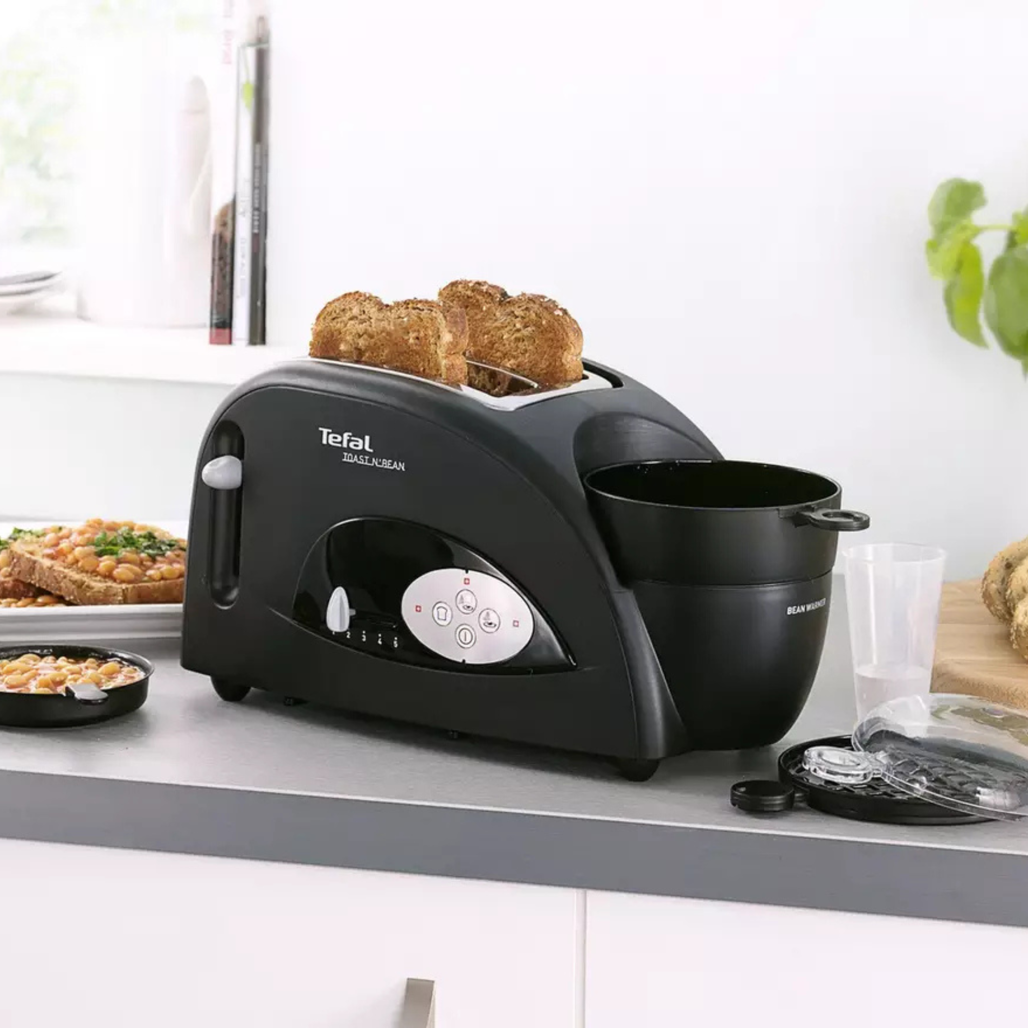 Tefal TT552842 Toast &#039;n&#039; Egg &#039;n&#039; Beans 2 Slice Toaster