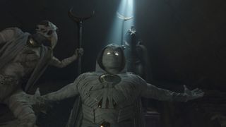 Seine Fähigkeiten des Moon Knight erhält Marc in Episode 5 der Disney Plus Serie von Konshu.