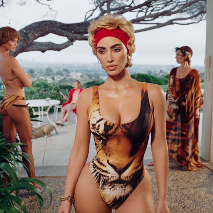 Skims x Roberto Cavalli swimwear collection