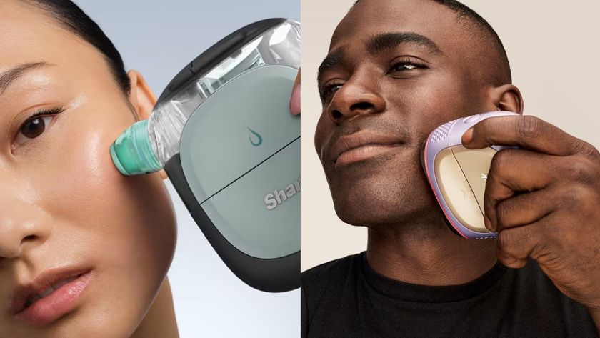 Shark FacialPro Glow being used