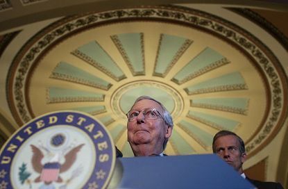 McConnell to the Senate: No recess for you!