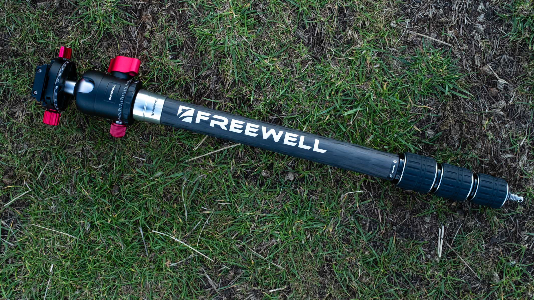 Freewell Real Multi Tripod 5-in-1 in a field