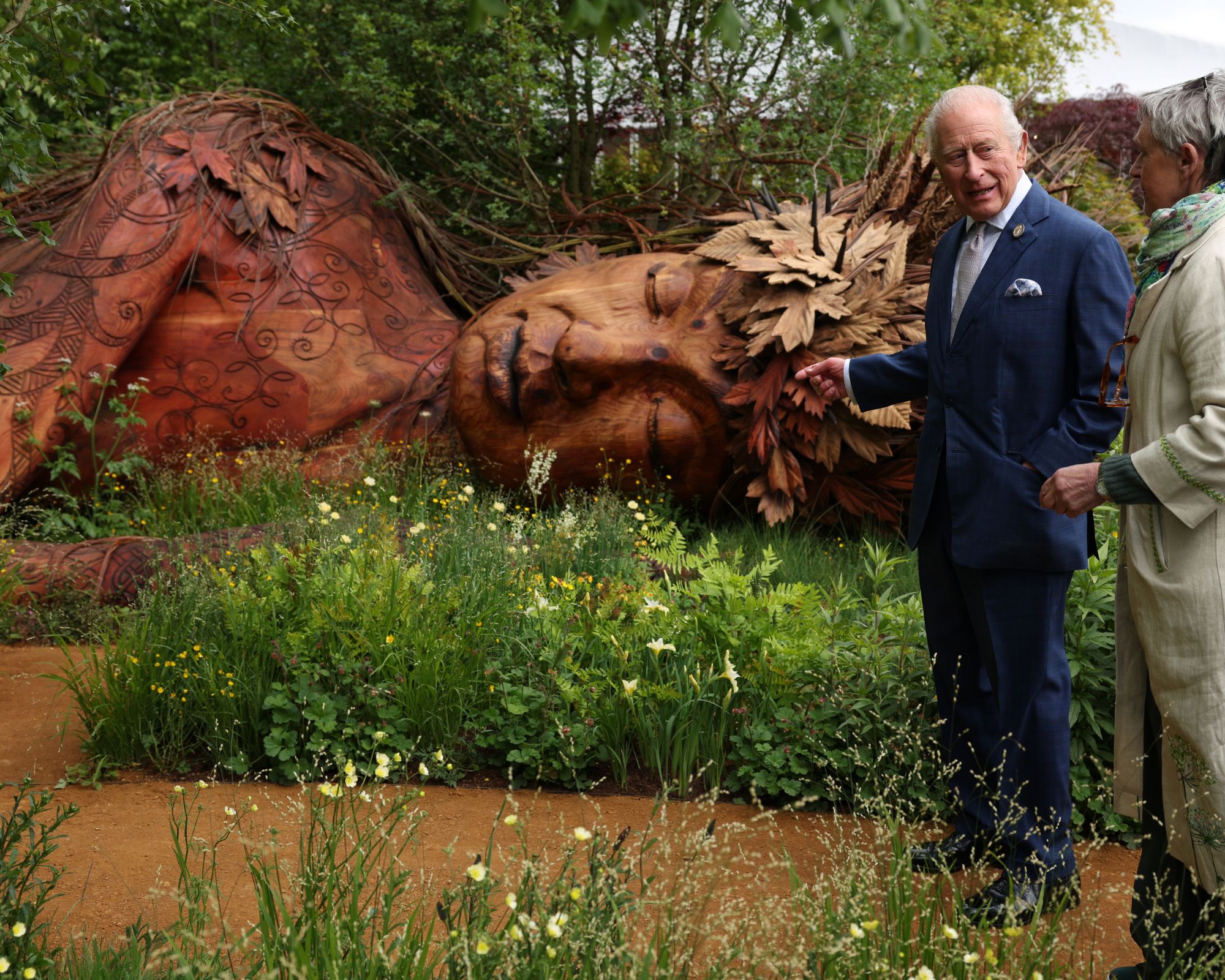 King Charles at Chelsea Flower Show