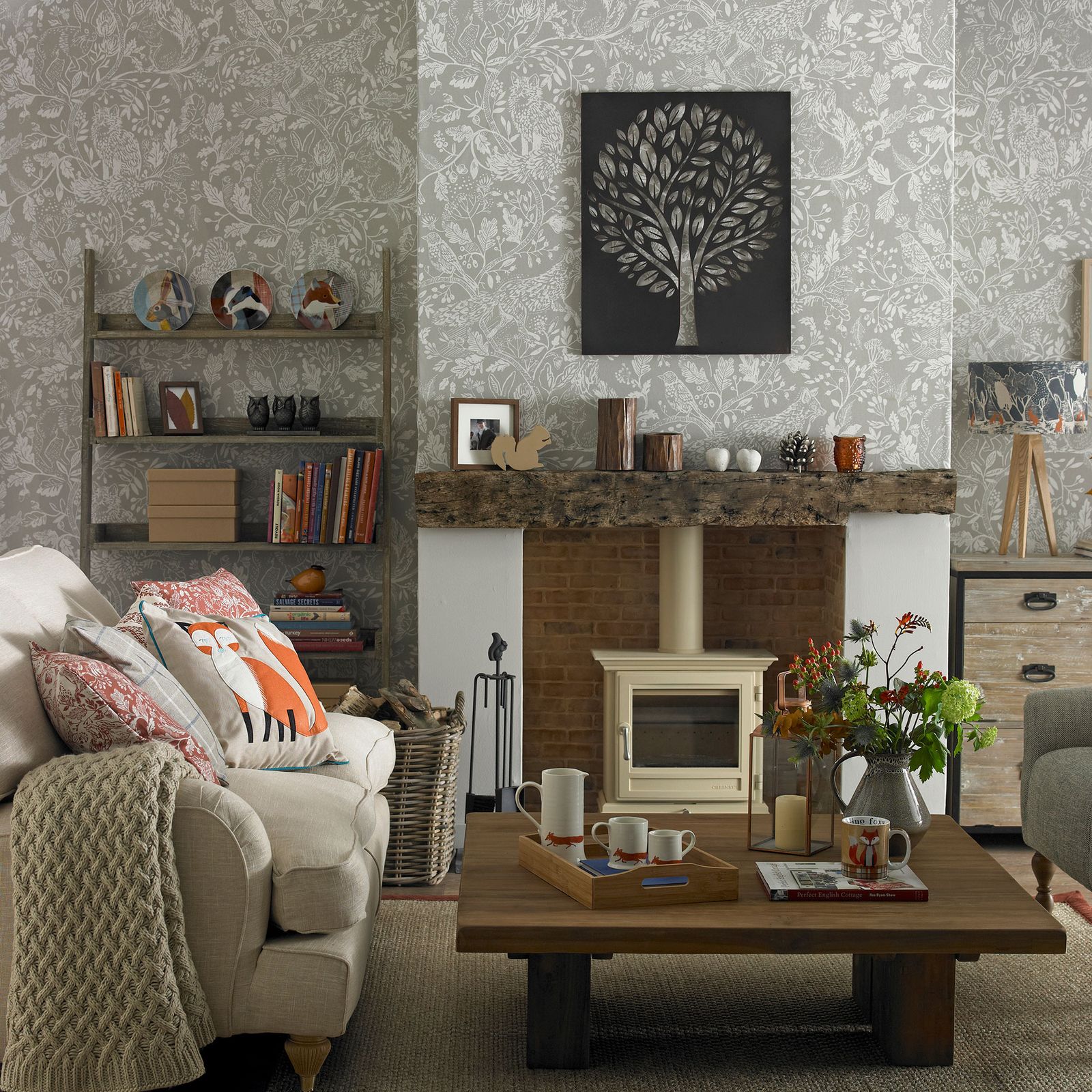 28 country living room ideas for a perfect rustic retreat | Ideal Home