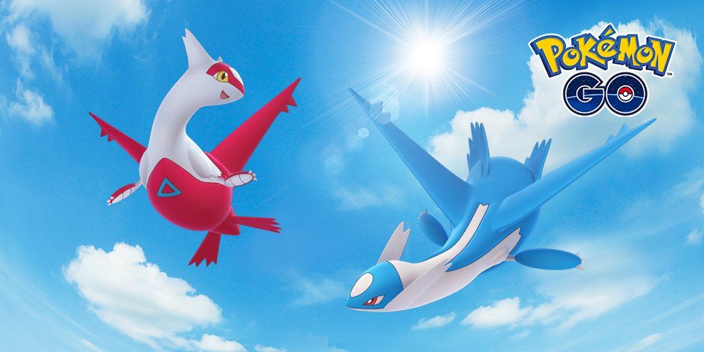 Pokemon Go Latios and Latias banner