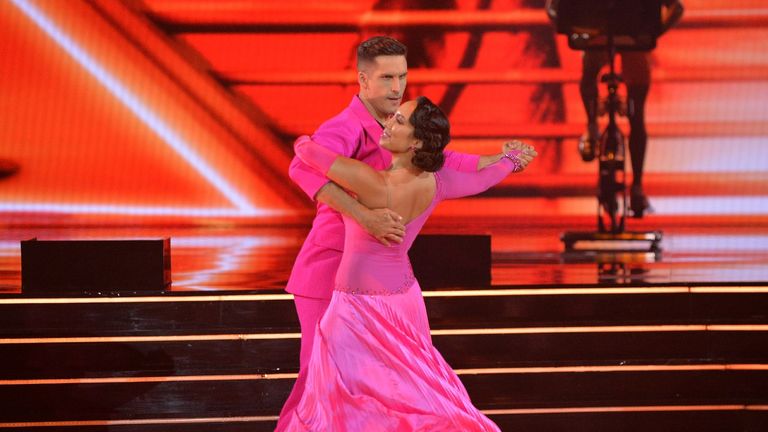DANCING WITH THE STARS - Season 30 Premiere Dancing with the Stars, Cheryl Burke and Cody Rigsby.