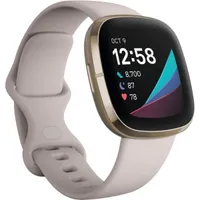 Fitbit Sense (White / Gold): $329.95 $239.99 at Amazon