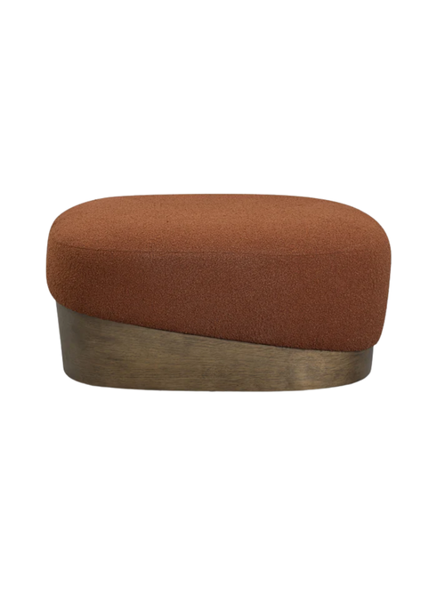 Domina Boucl&eacute; Ottoman
