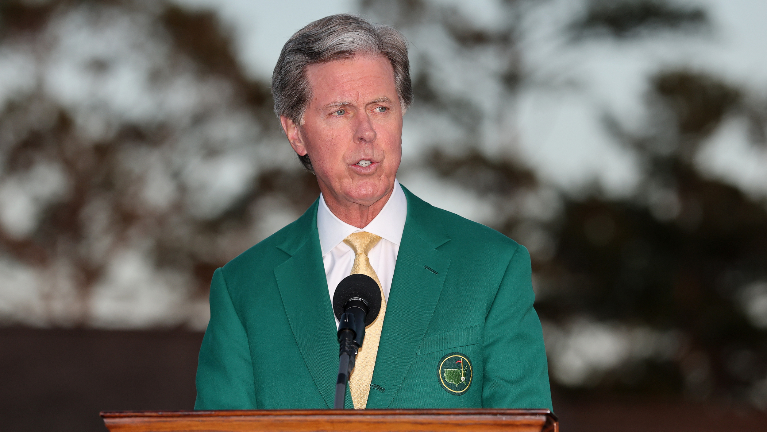 Fred Ridley at The Masters