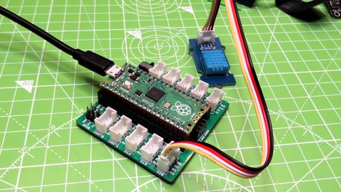 Seeed Grove Shield for Raspberry Pi Pico Review: Electronics as simple ...