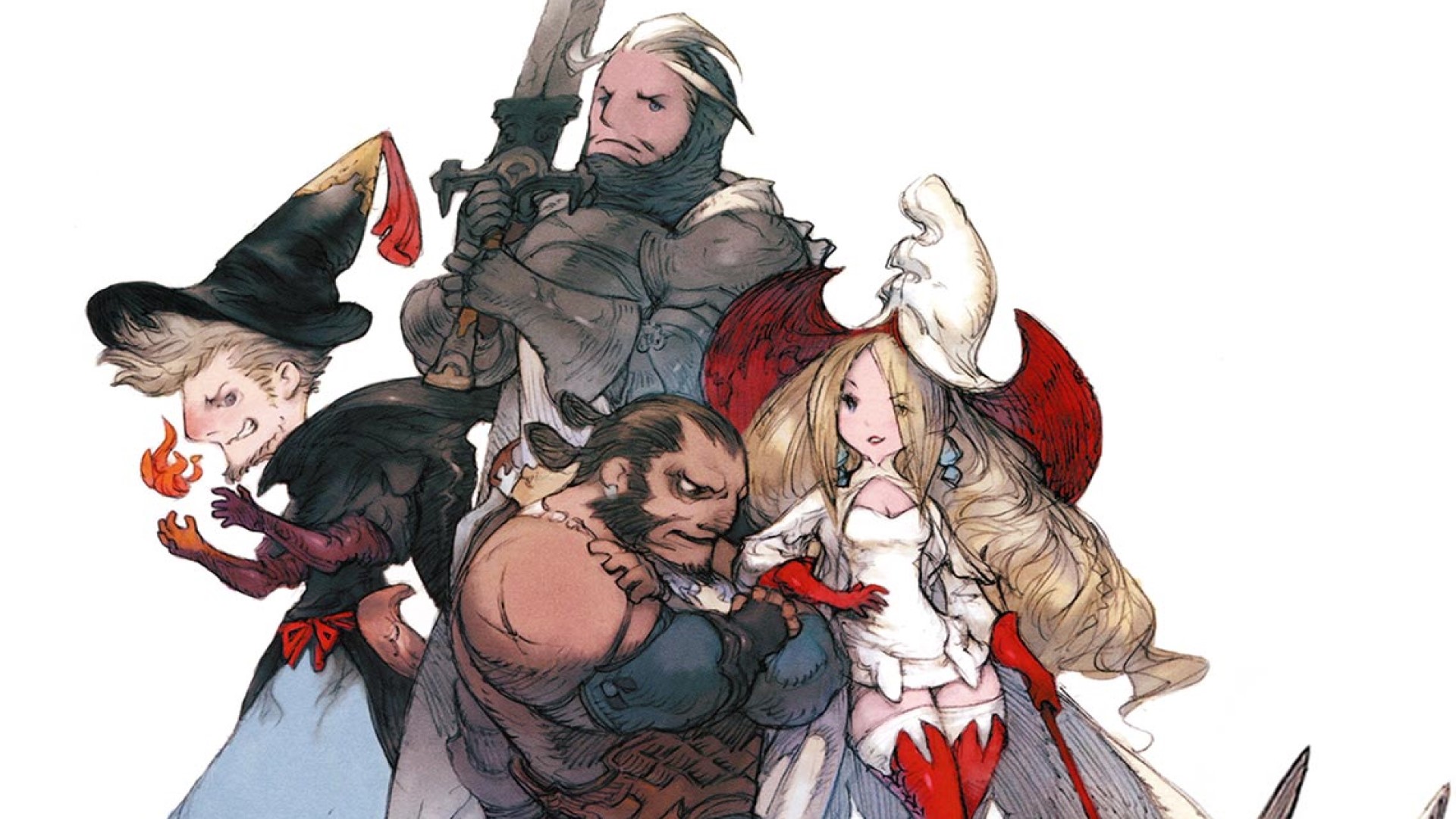 Bravely Default Villains Keyart