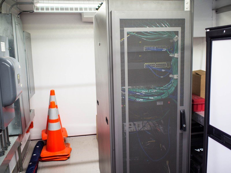 Big Red Server Rack