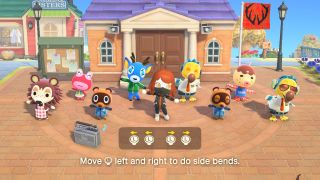 Animal Crossing New Horizons Group Stretching Guide