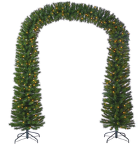 8ft Pre Lit Festive Christmas Tree Arch |Was £165, Now £110 at Homebase