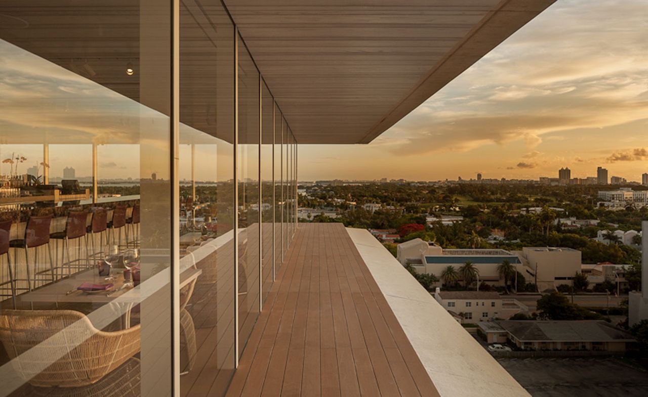 This open air penthouse