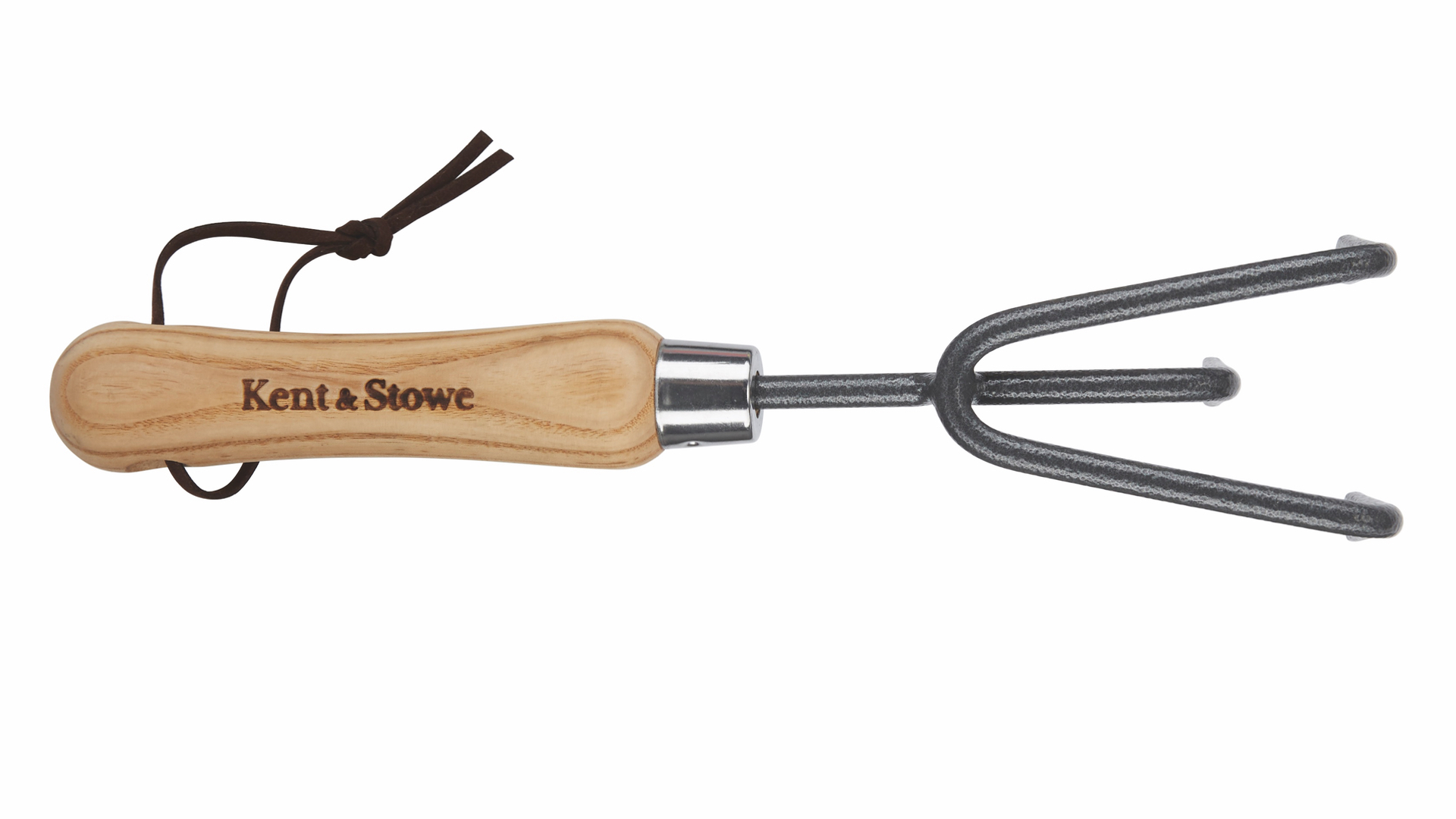 Kent & Stowe Carbon Steel Hand 3 Prong Cultivator