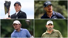 Yuto Katsuragawa, Sean Crocker, Eddie Pepperell and Pablo Larrazabal