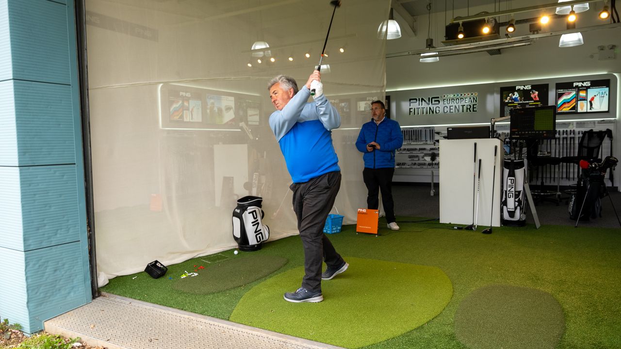 Custom fitting use of Trackman