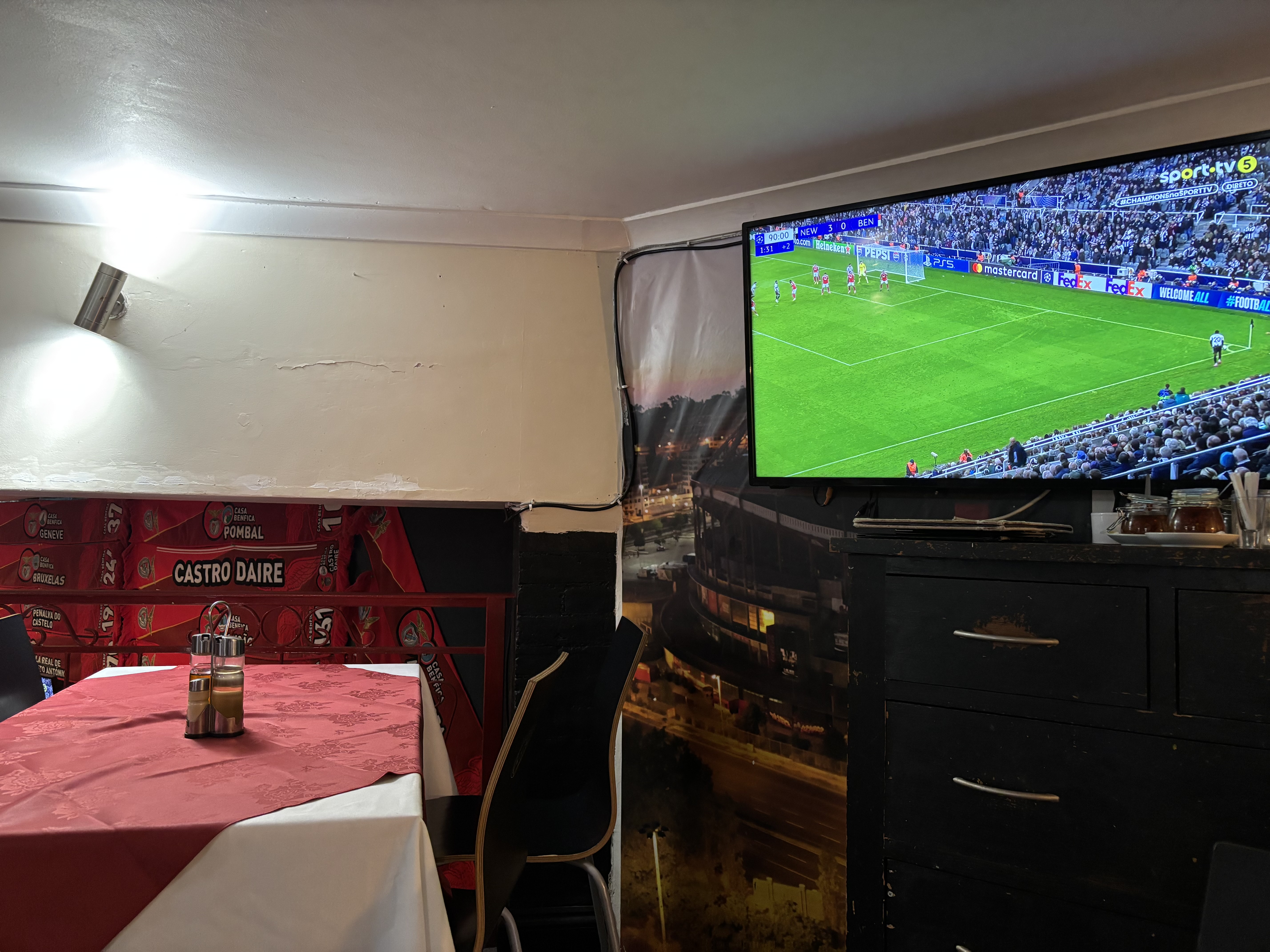 FourFourTwo visits &#039;Casa Benfica&#039; on a big night of Champions League football