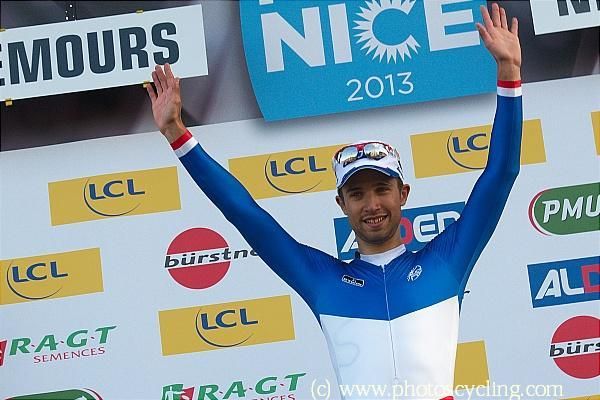 Nacer Bouhanni (FDJ) on the podium