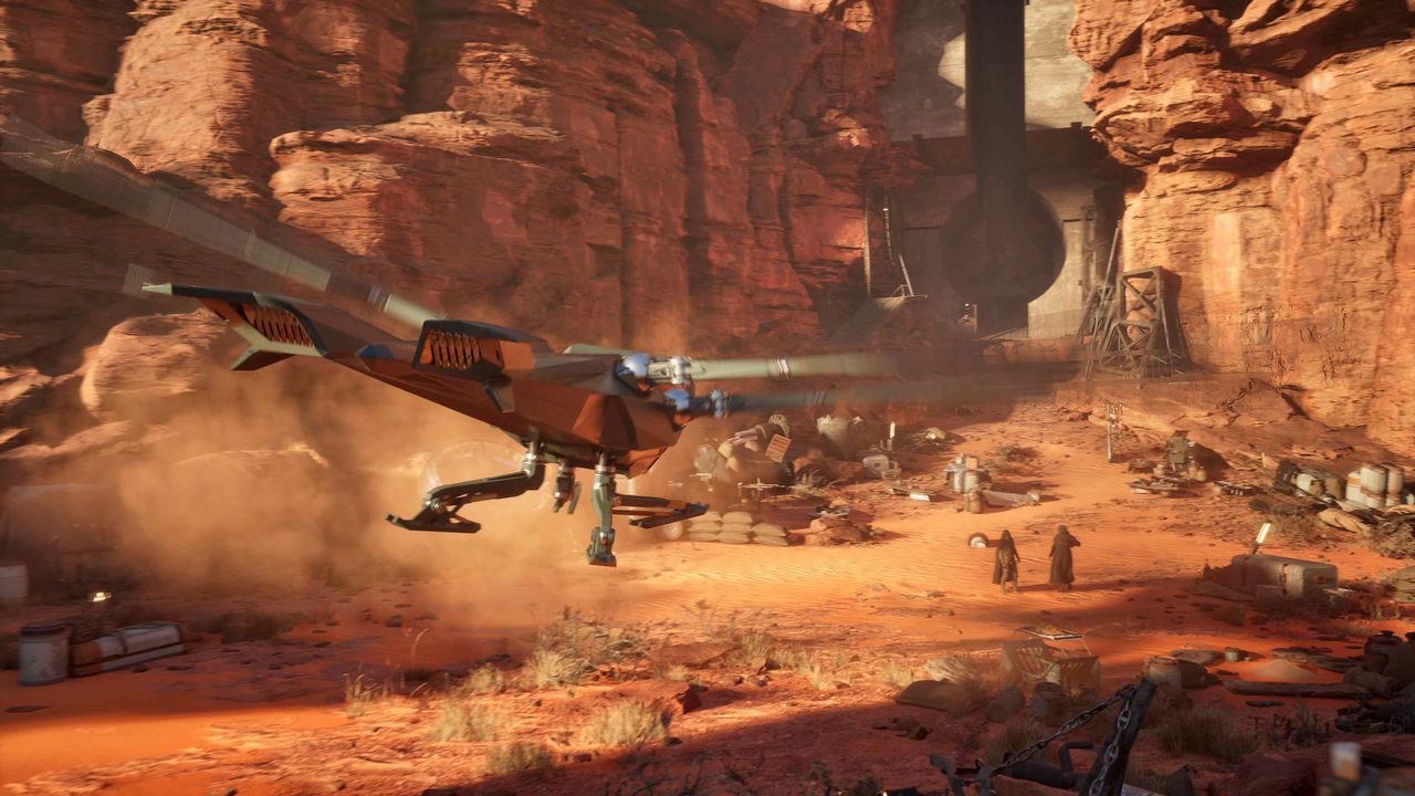 Screenshot of Dune: Awakening.